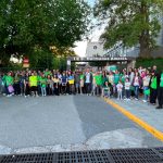 Más de 300 personas participan en Villena en la marcha cívica por la educación pública