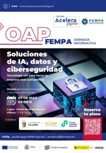 Villena acoge la jornada gratuita para empresas sobre ‘Soluciones IA, datos y ciberseguridad’