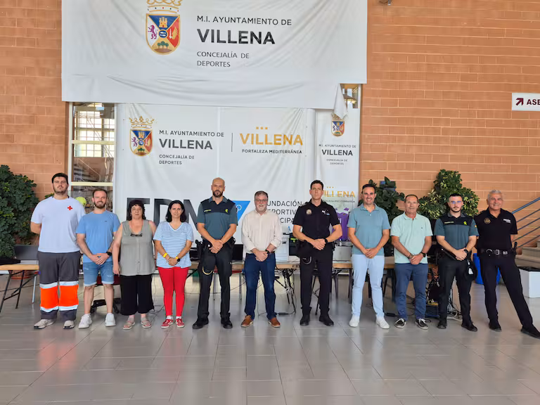 Constituido el Puesto de Mando Avanzado en Villena para coordinar las medidas de seguridad del festival Aupa Lumbreiras!!